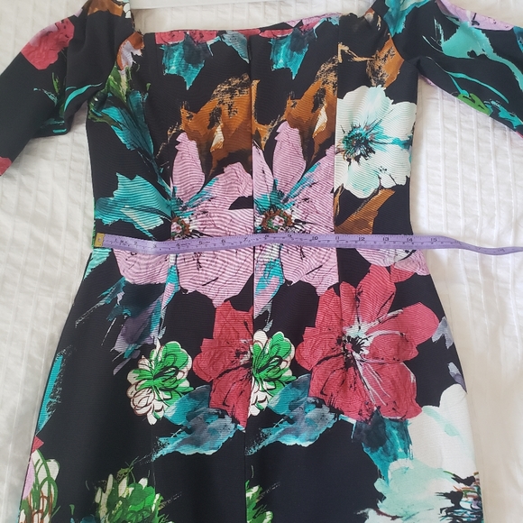 MILLY Paper Floral Dress - Picture 5 of 8